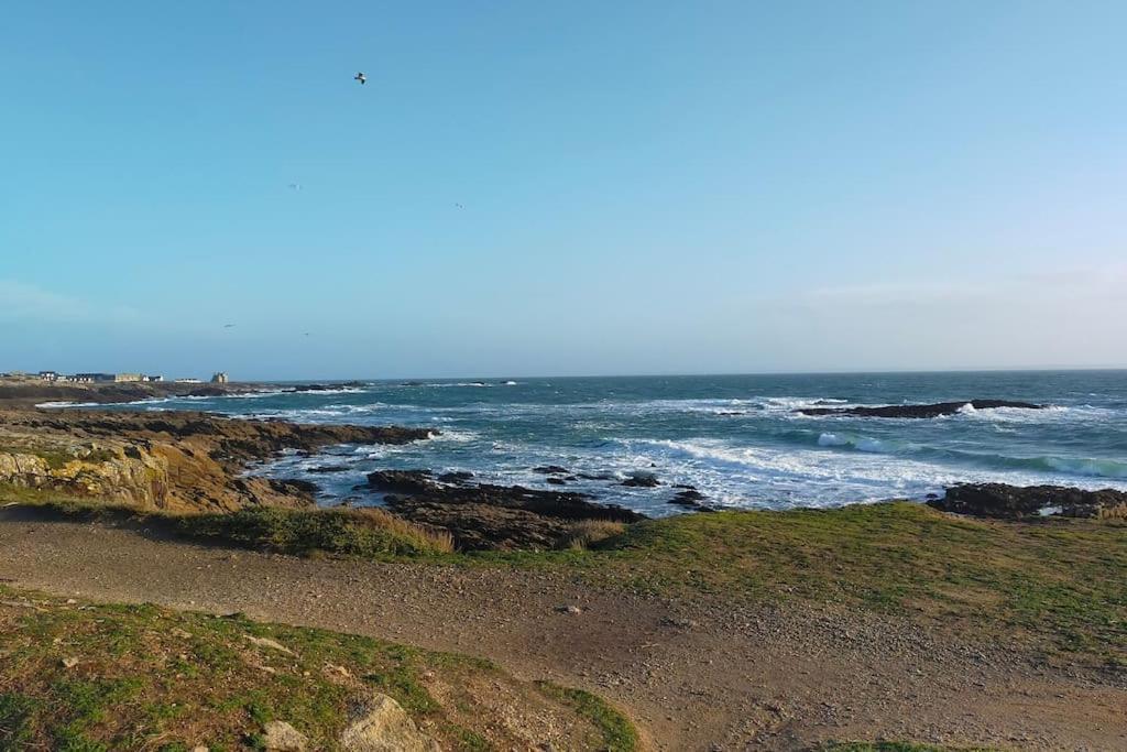T2 Neuf Au Pied De La Plage Saint-Pierre-Quiberon Dış mekan fotoğraf
